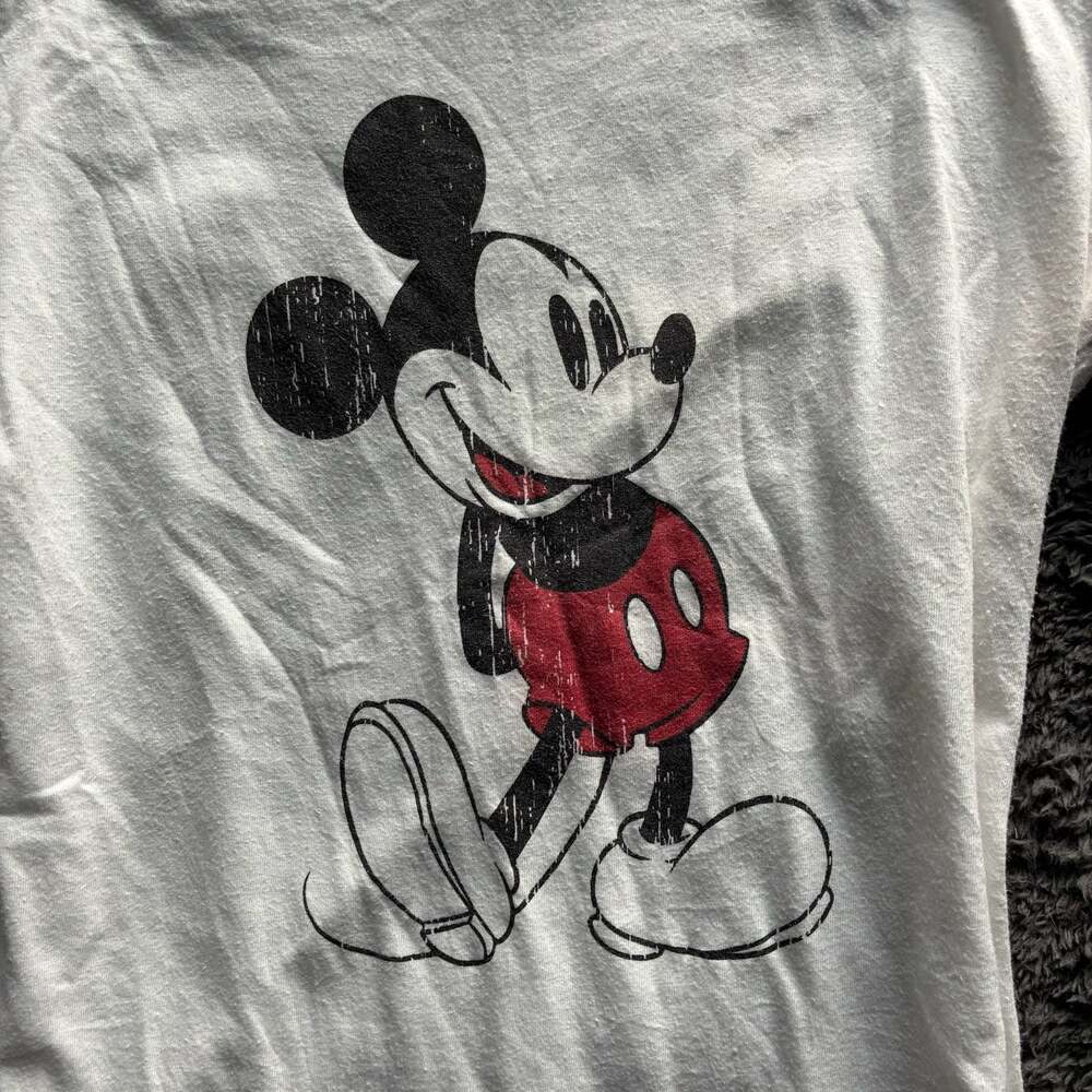 Disney World Mickey Mouse Ringer Tee - Picture 2 of 5